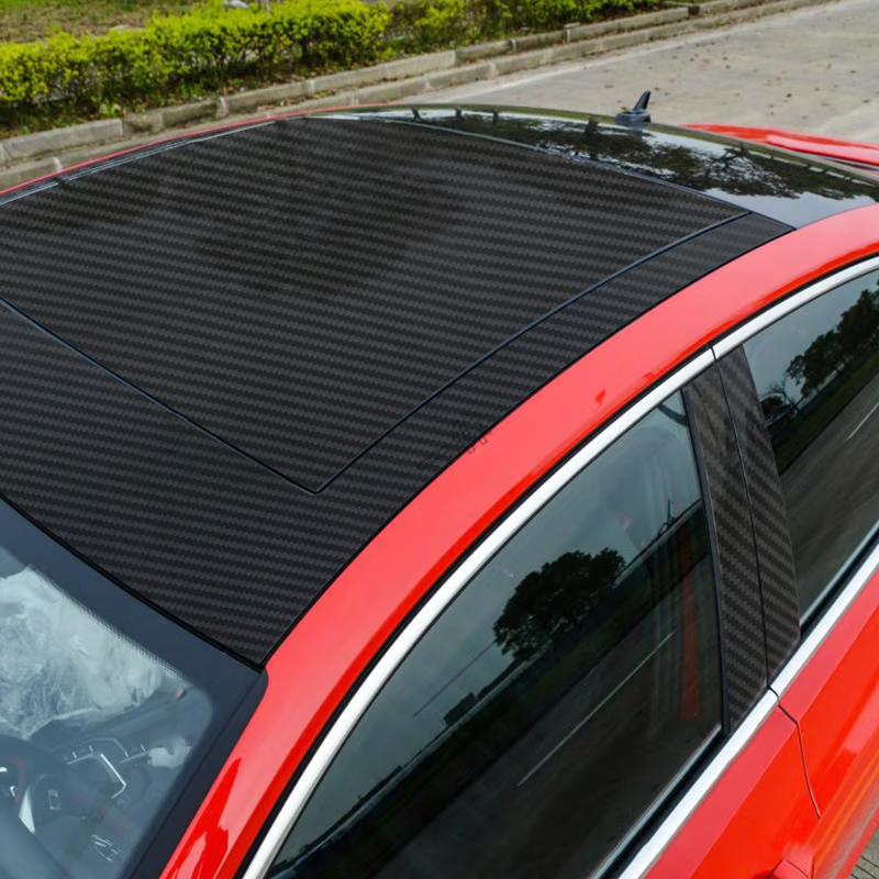 Film Carbone de Protection pour Voiture, Moto, Vélo